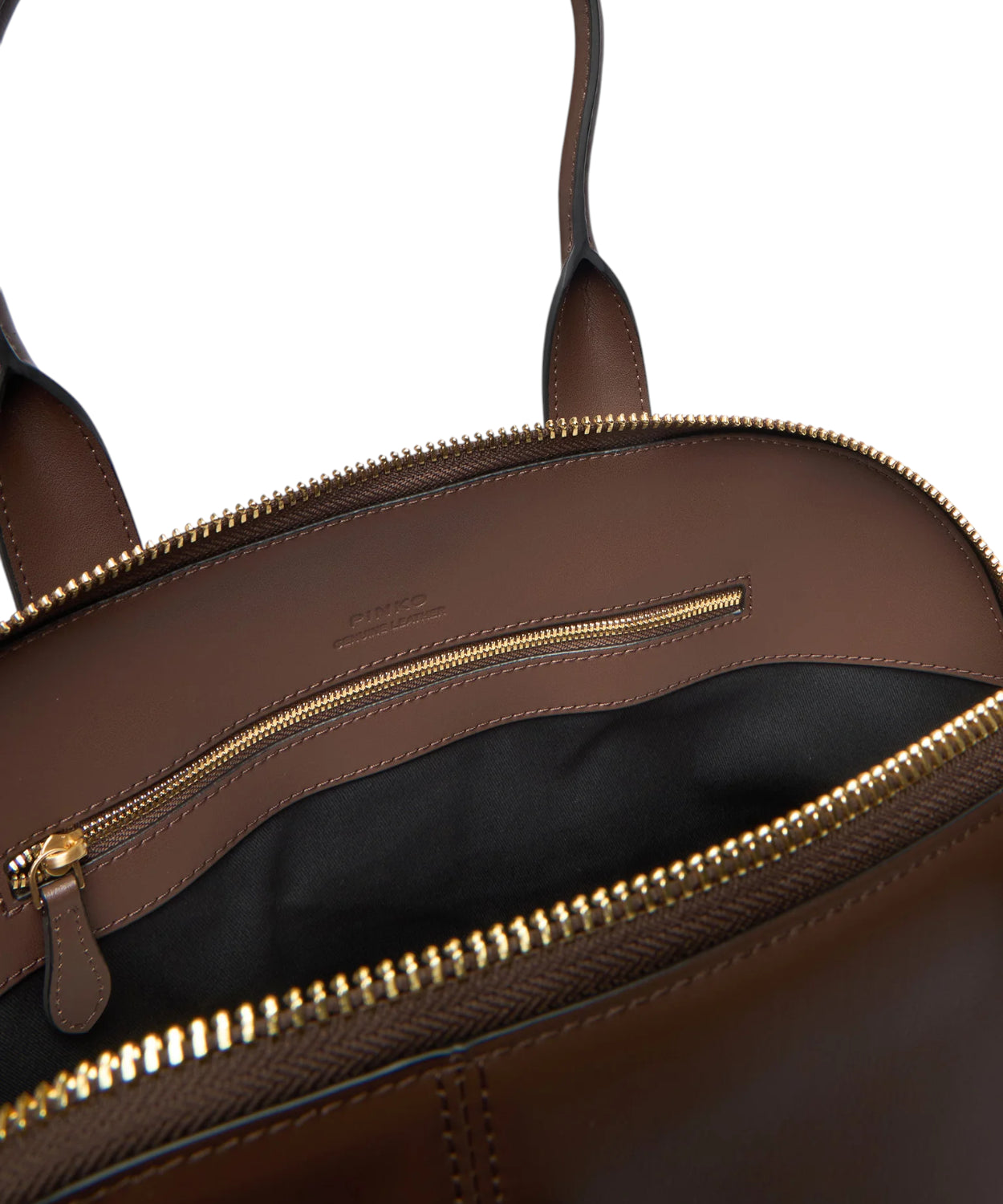 Borsa Bowling Medium Pinko con Zip