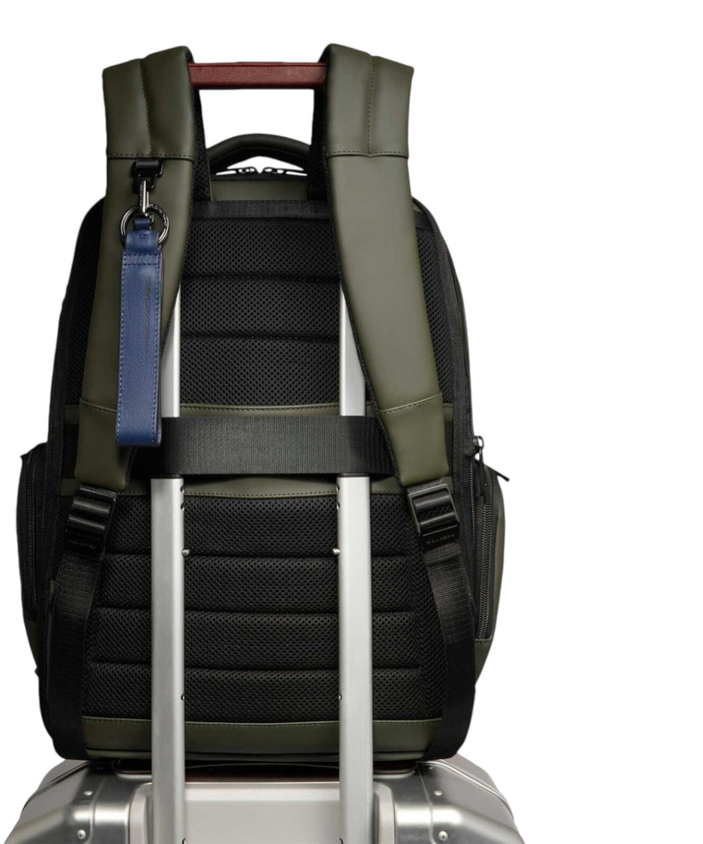 Piquadro Business Expandable Backpack 27L with Expansion System