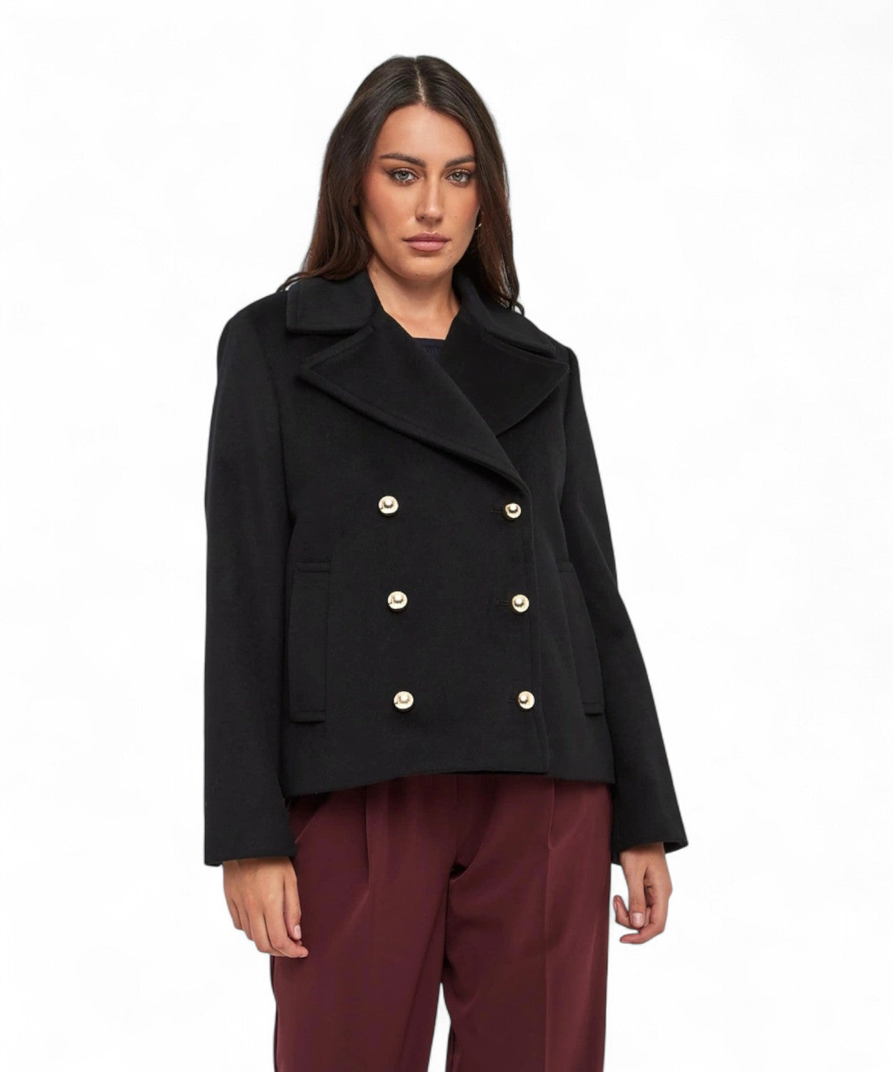 Marella Cappotto LAGO in Lana e Cashmere-Marella-Cappotti-Vittorio Citro Boutique