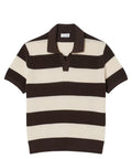 Herre Polo Lacoste med Striber - Relaxed Fit i Bomuld
