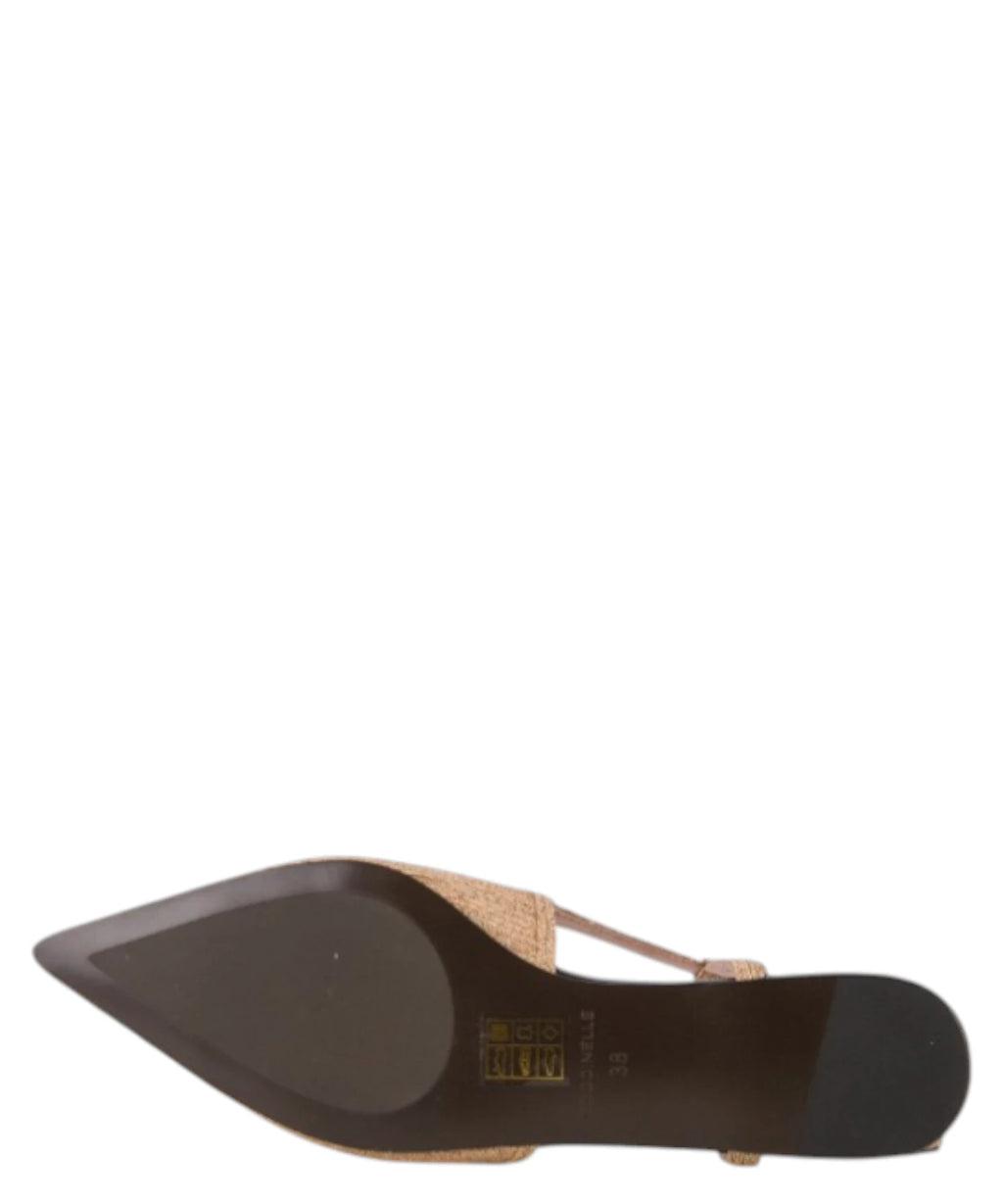 Coccinelle C-Me Spider Slingback with Pointed Toe and Low Heel