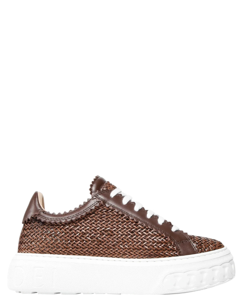 Women's Off Road Hanoi woven leather sneakers