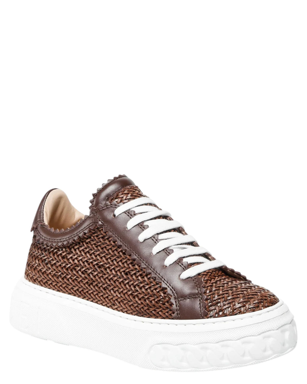 Women's Off Road Hanoi woven leather sneakers