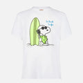 T-shirt con stampa surfer Snoopy | Peanuts® Special Edition-T-shirt-Mc2 Saint Barth-Vittorio Citro Boutique