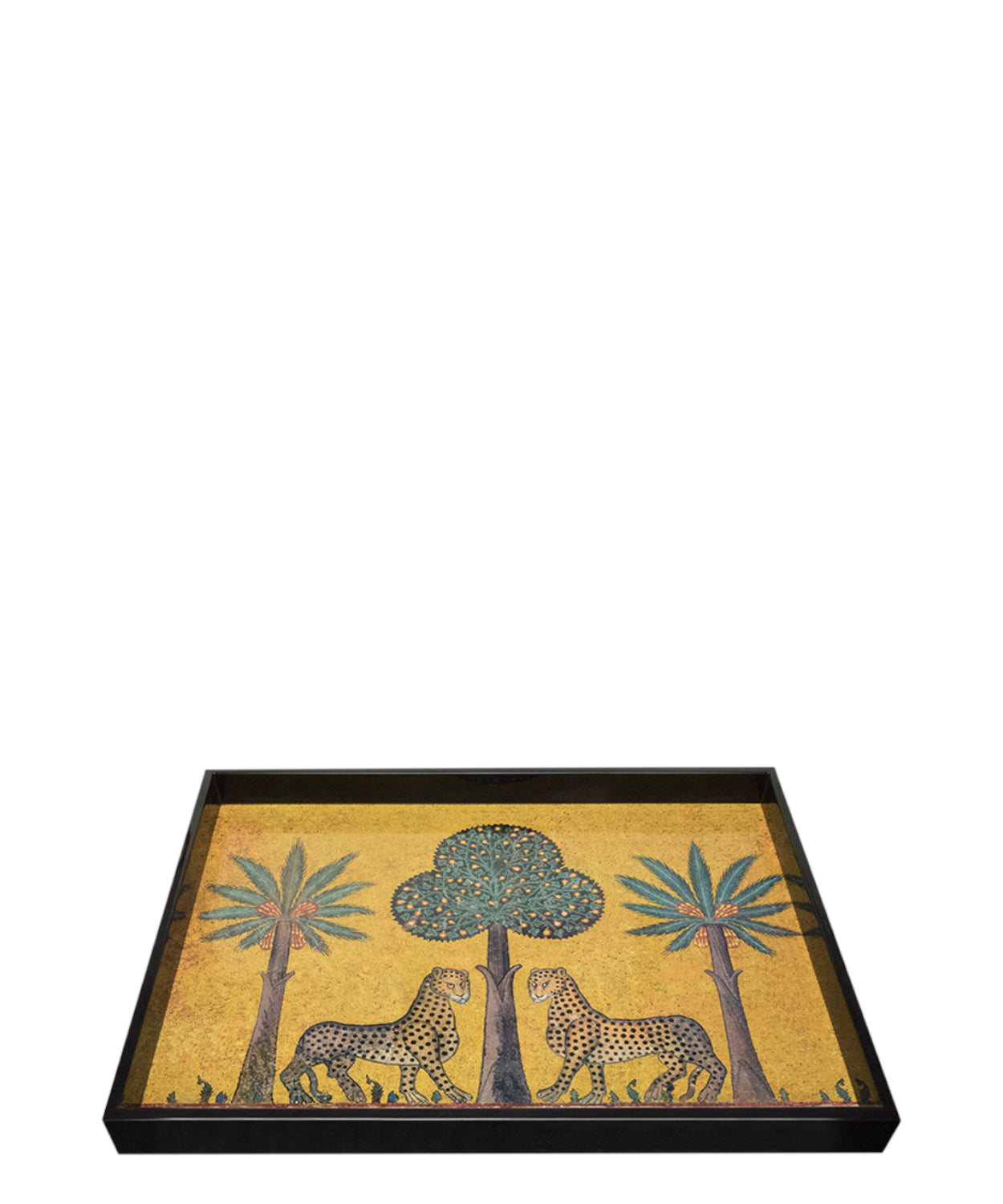 Ortigia Vassoio Zagara Medium Laccato Artigianale 30.5×22.5 cm