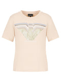 T-Shirt in Cotone Organico con Dettagli Colorati-Emporio Armani-T-shirt-Vittorio Citro Boutique