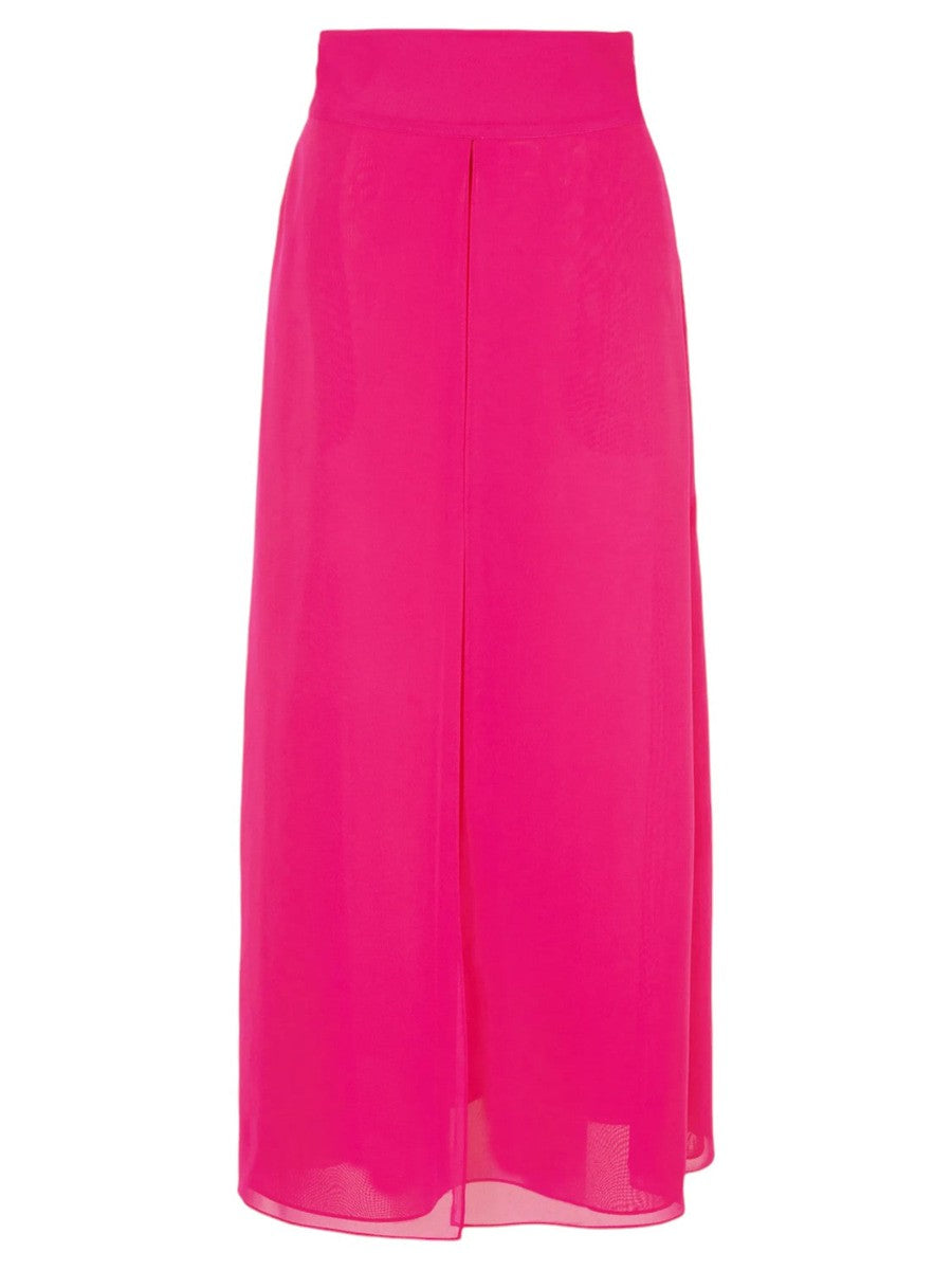 Gonna Lunga in Georgette a Pannelli-Emporio Armani-Gonne-Vittorio Citro Boutique