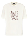 T-shirt in jersey Pima con ricamo logo-Emporio Armani-T-shirt-Vittorio Citro Boutique