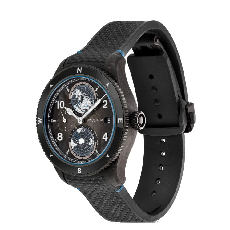 Montblanc 1858 Geosphere Carbo₂ 0 Oxygen 43mm Watch