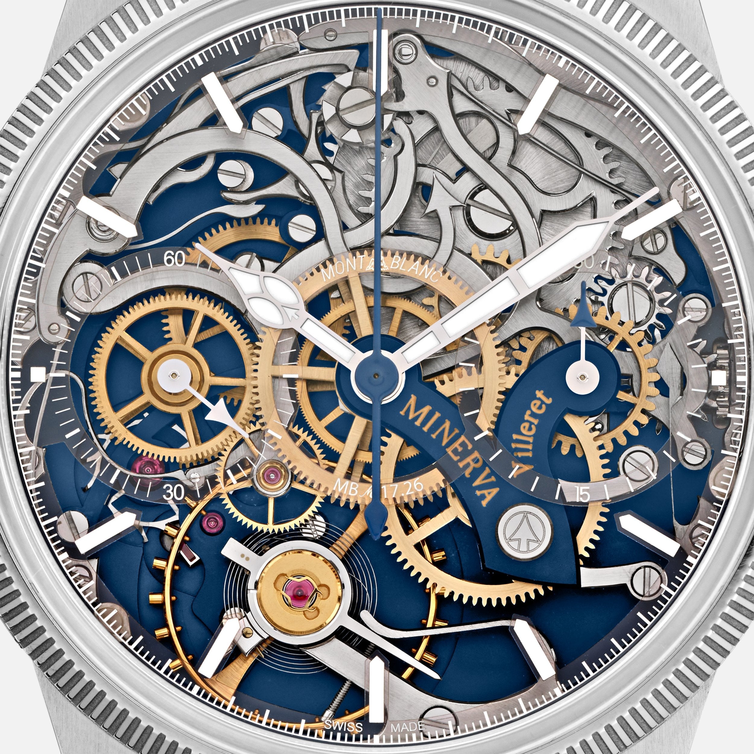 Montblanc 1858 orologio edizione limitata scheletrico 43mm