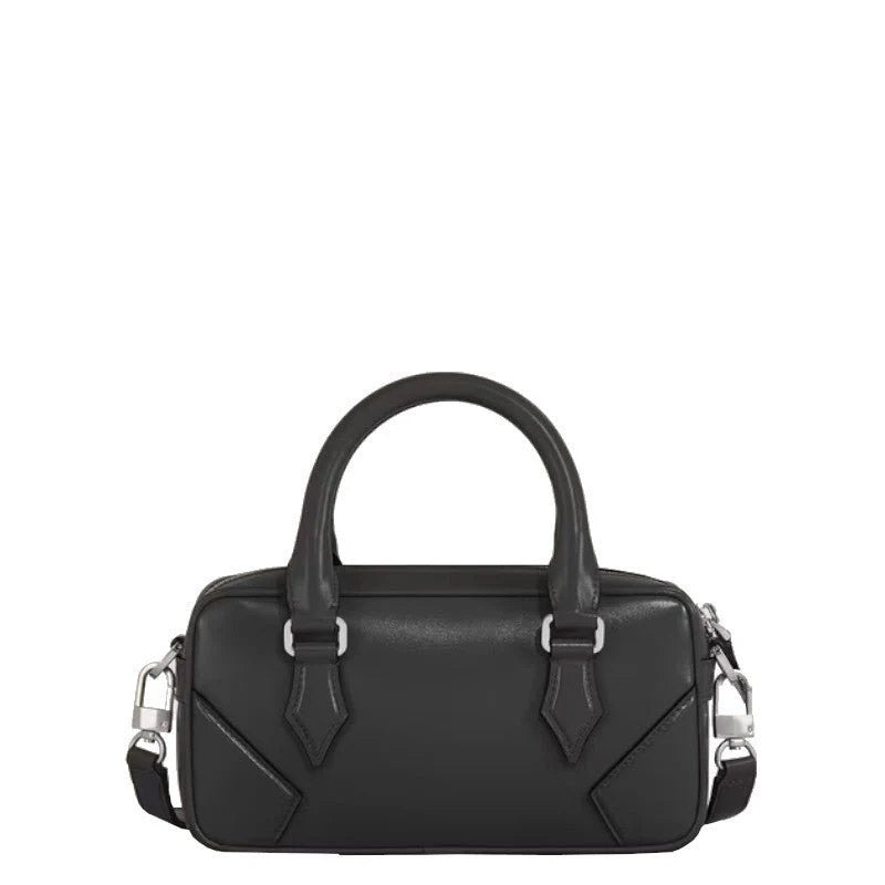 Meisterstück Small Bowling Bag in Black Leather