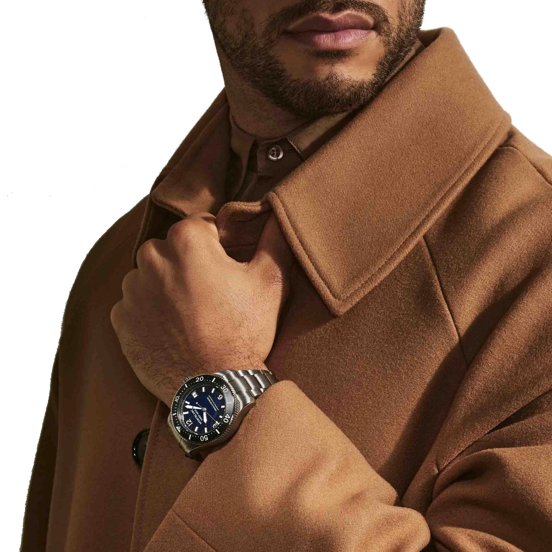 Montblanc orologio Iced Sea automatico titanio 43mm