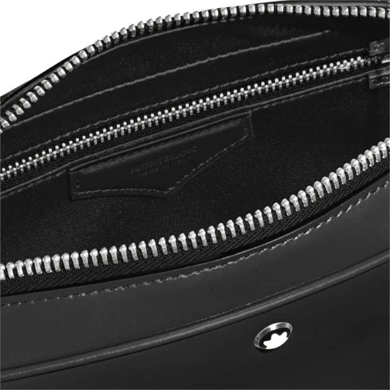 Meisterstück Small Bowling Bag in Black Leather