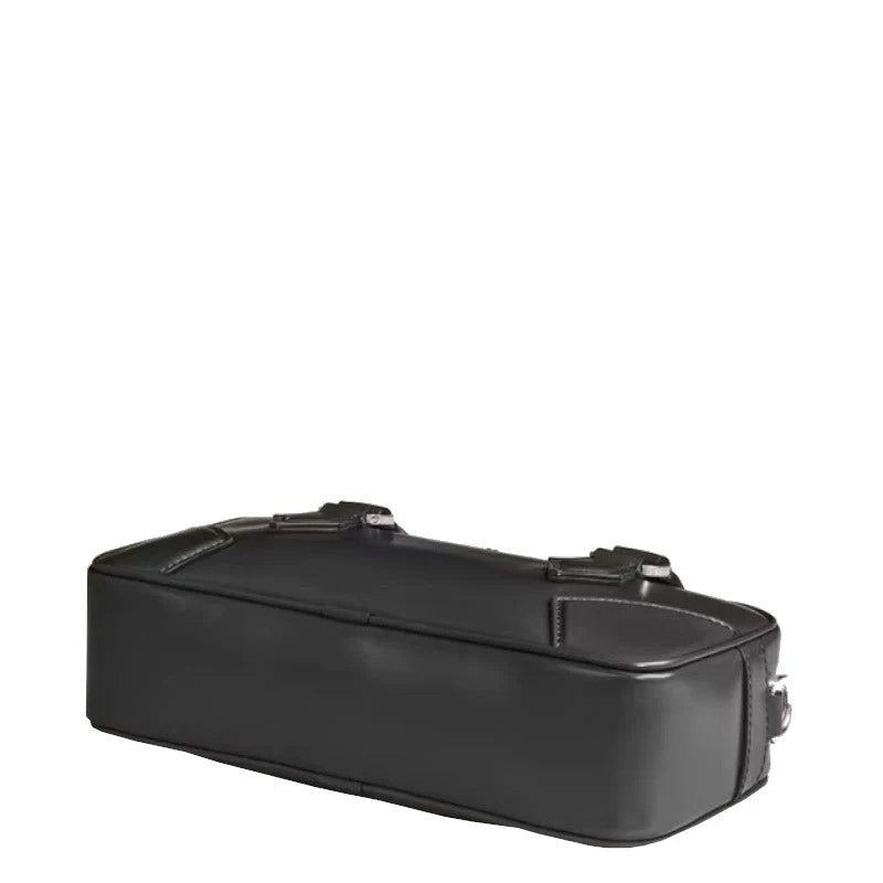 Meisterstück Small Bowling Bag in Black Leather
