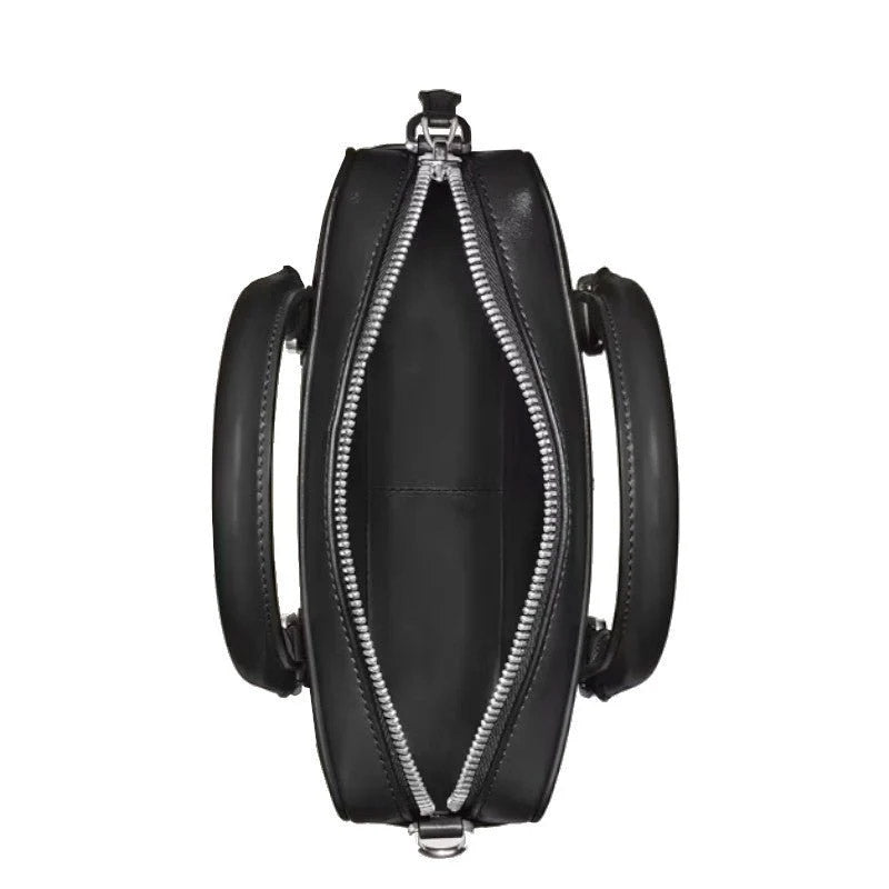 Meisterstück Small Bowling Bag in Black Leather