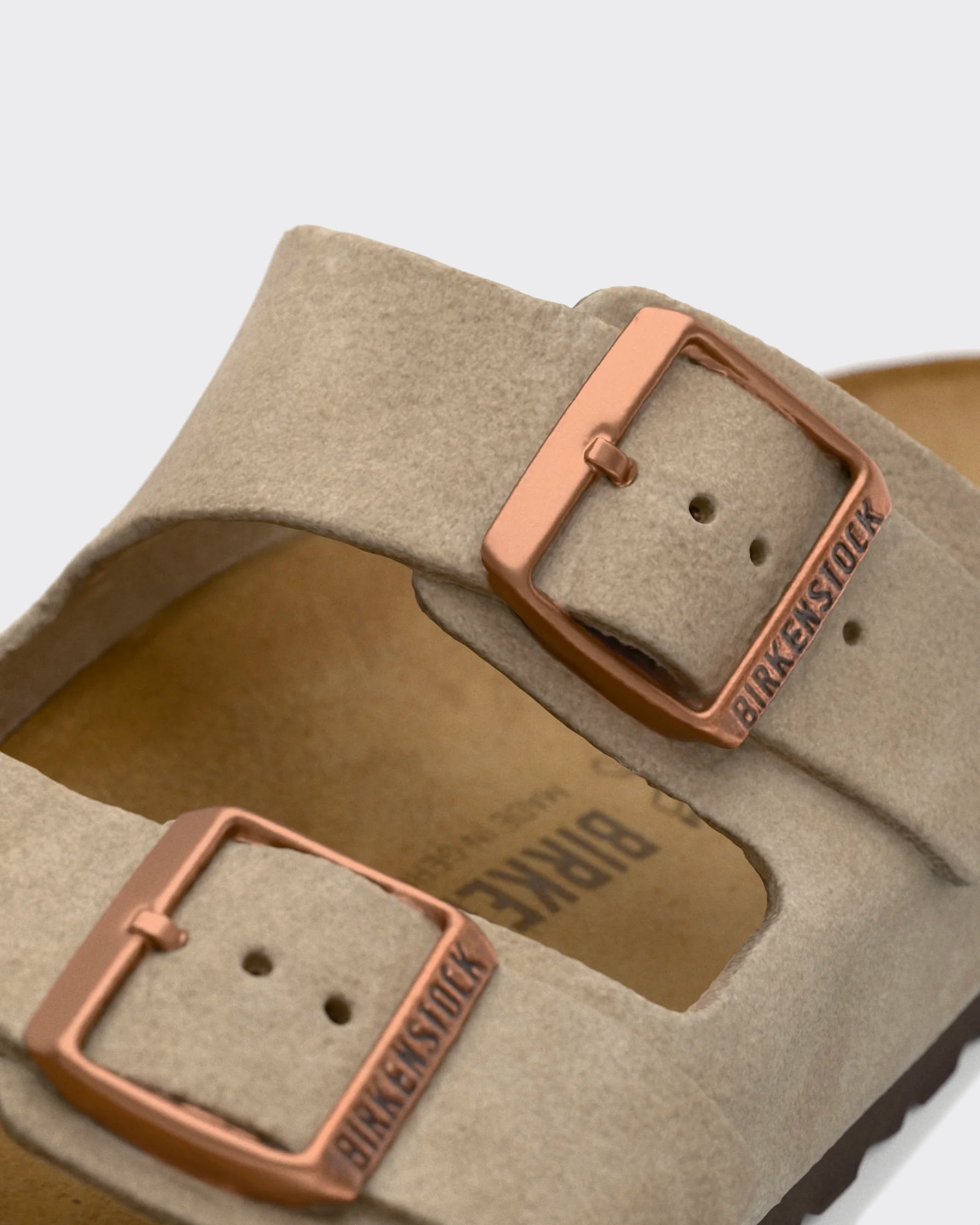 Sandali Birkenstock Arizona Suede Taupe