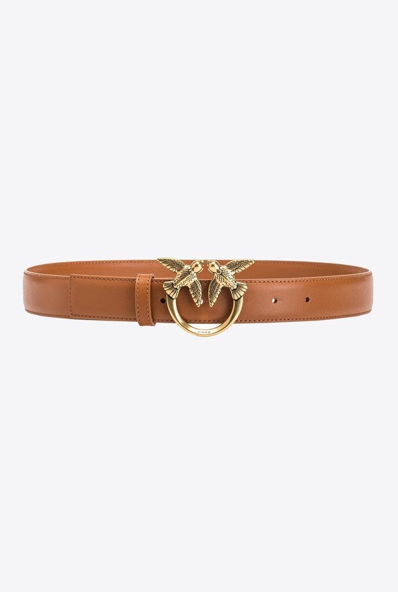 CINTURA LOVE BIRDS IN PELLE H3 - Vittorio Citro Boutique