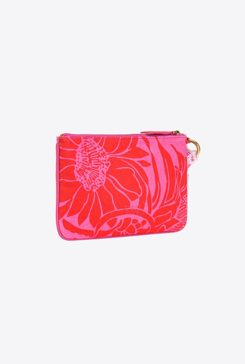 Flat in canvas-Pochette-Pinko-Vittorio Citro Boutique