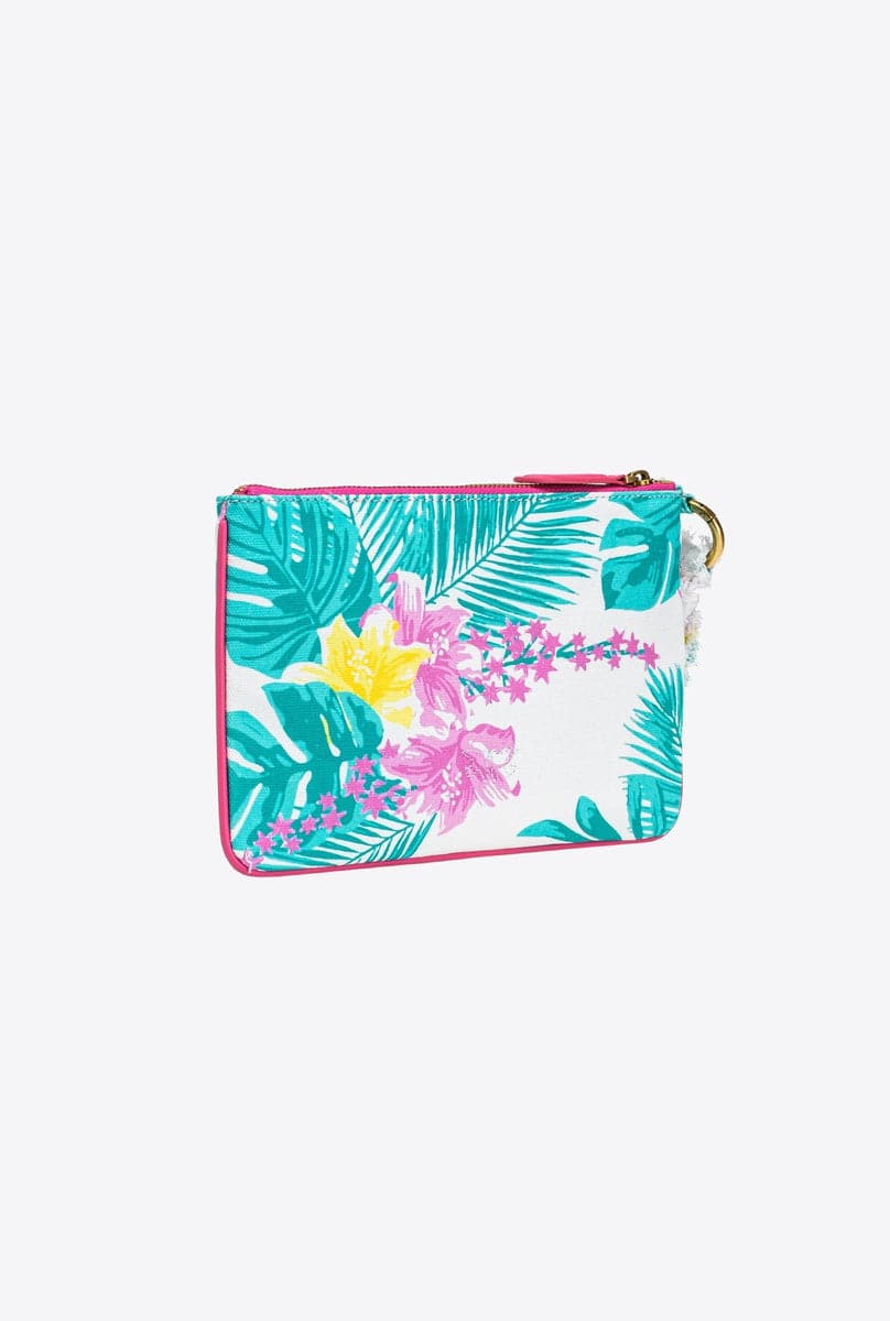Flat in canvas-Pochette-Pinko-Vittorio Citro Boutique