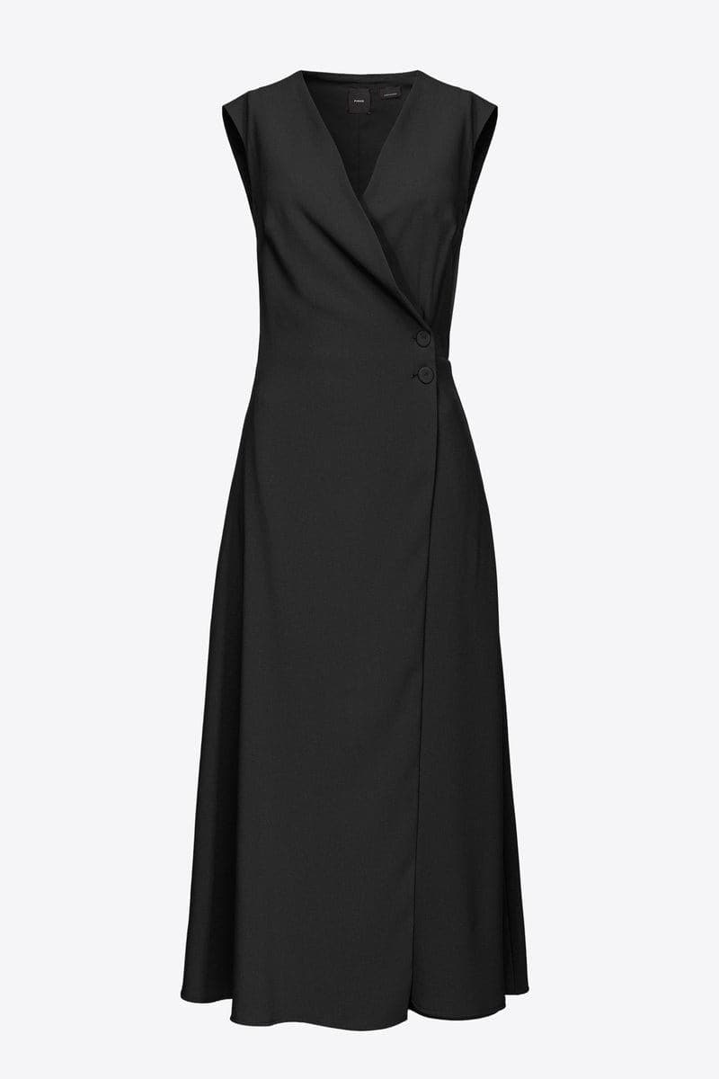 Abito midi crêpe stretch-Abiti-Pinko-Vittorio Citro Boutique