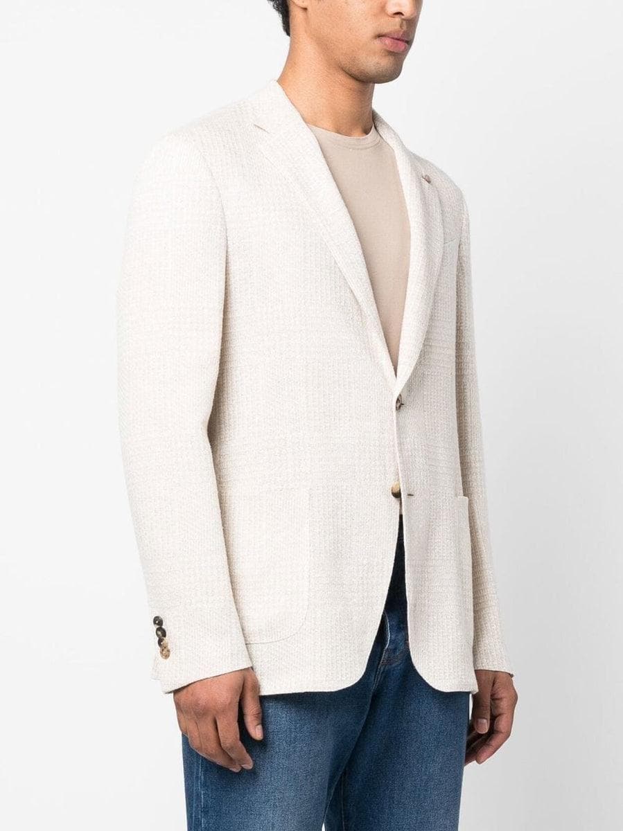 Blazer monopetto a quadri - Vittorio Citro Boutique