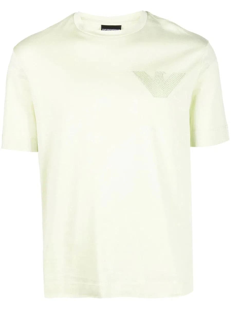 T-shirt in cotone logo ricamato - Vittorio Citro Boutique