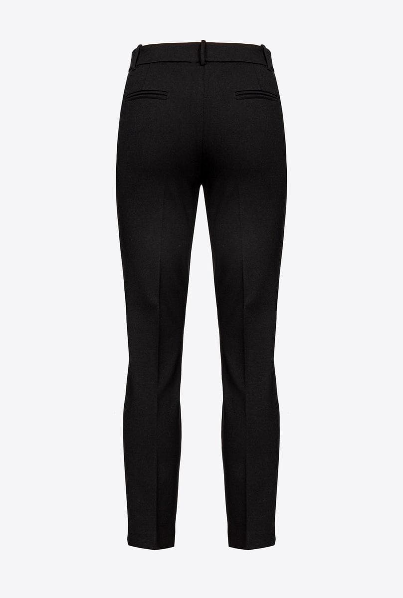 Pantaloni cigarette-fit punto stoffa - Vittorio Citro Boutique