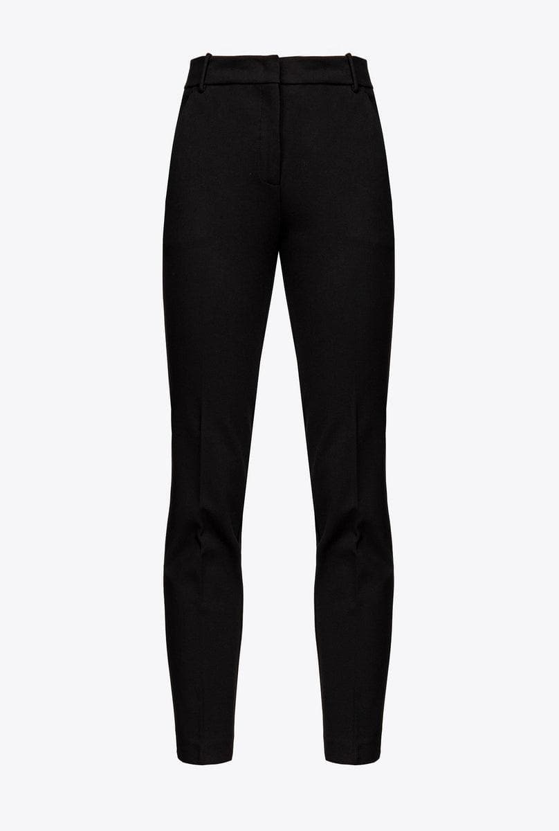 Pantaloni cigarette-fit punto stoffa - Vittorio Citro Boutique
