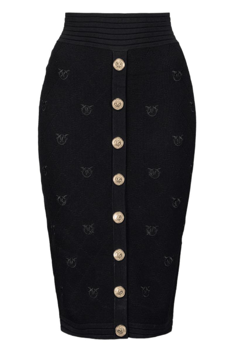 Gonna jacquard love birds - Vittorio Citro Boutique