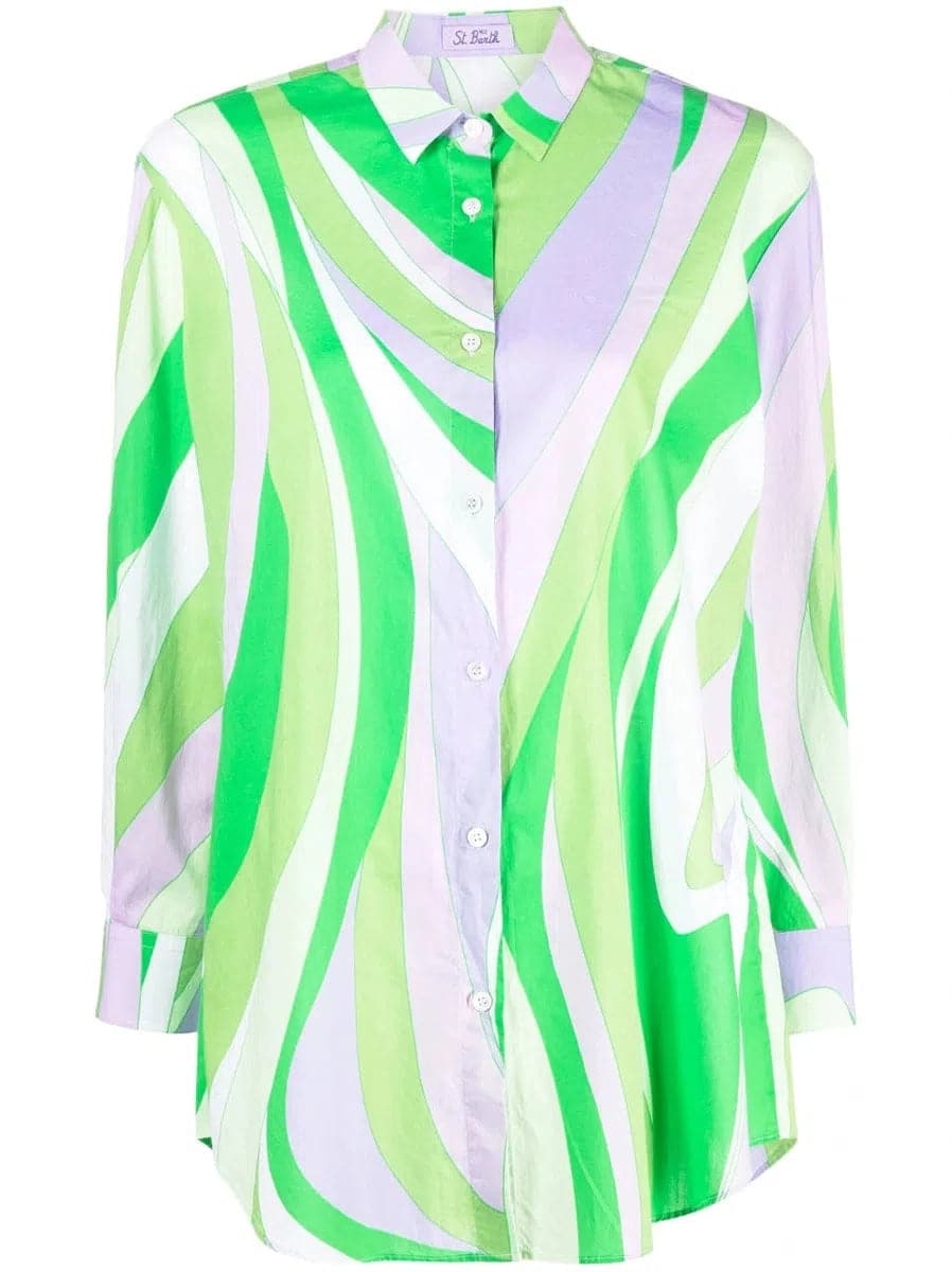 Camicia con stampa-Camicie-Mc2 Saint Barth-Vittorio Citro Boutique