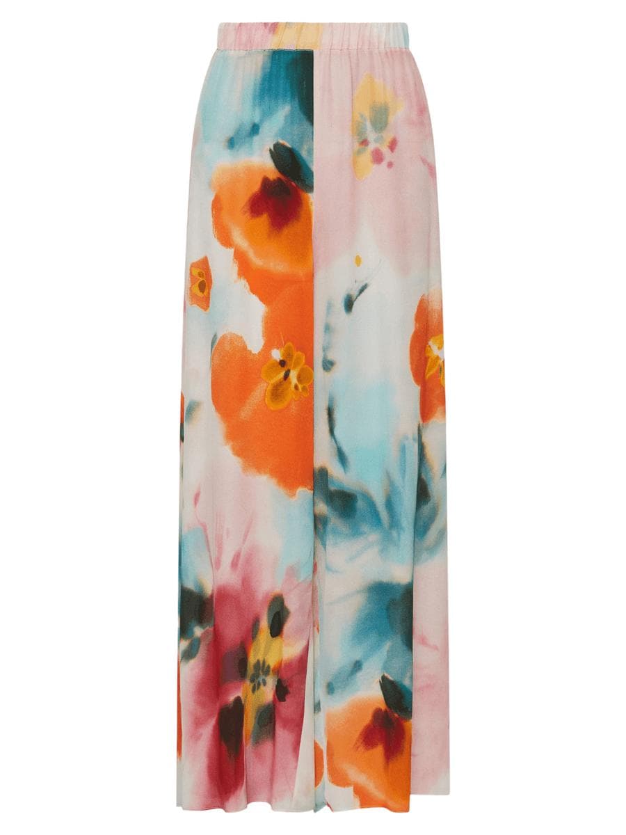 Pantaloni in crêpe de Chine di seta - Vittorio Citro Boutique