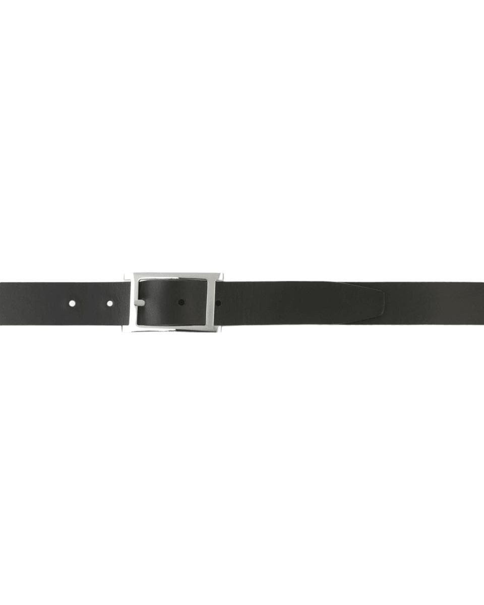 Cintura monaco double b in pelle 3 cm - Vittorio Citro Boutique