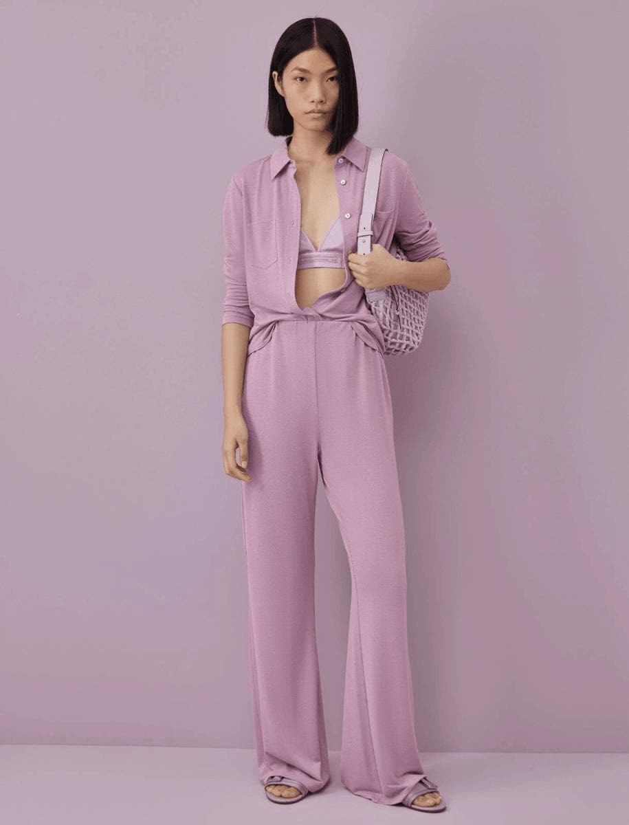 Pantaloni ampi in jersey - Vittorio Citro Boutique