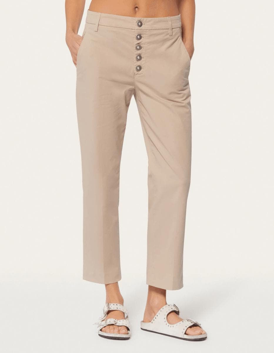Pantaloni Nima loose in cotone - Vittorio Citro Boutique