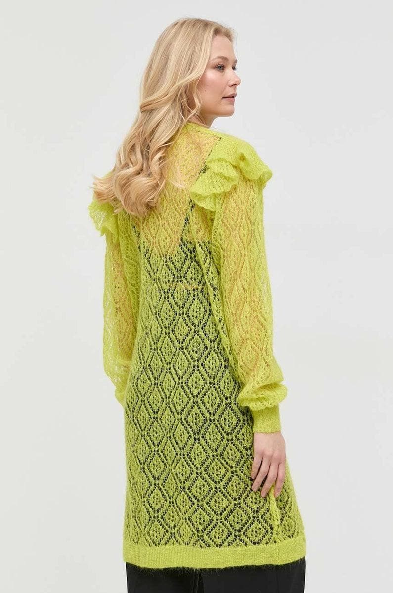 Maxi cardigan in lana - Vittorio Citro Boutique