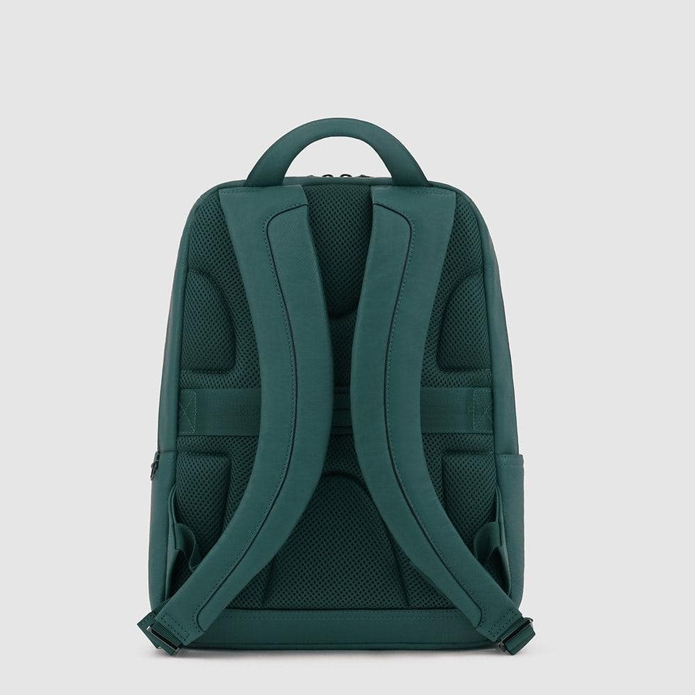 Zaino piccolo porta computer 14" e iPad® Black Square - Vittorio Citro Boutique
