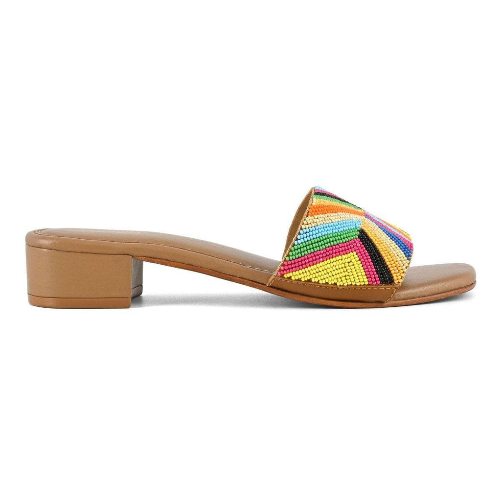 SANDALO TACCO CON PERLINE - Vittorio Citro Boutique