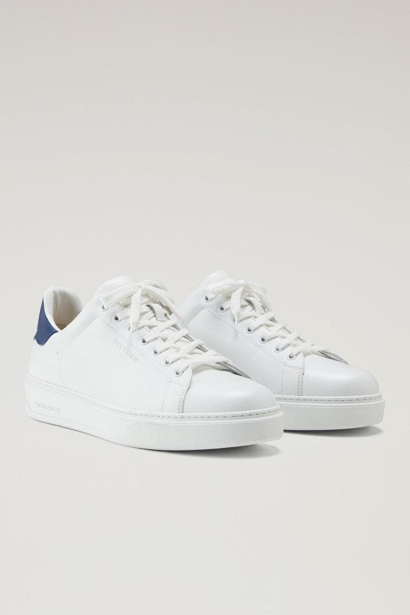 Sneakers Classic Court in morbida pelle con dettagli a contrasto - Vittorio Citro Boutique