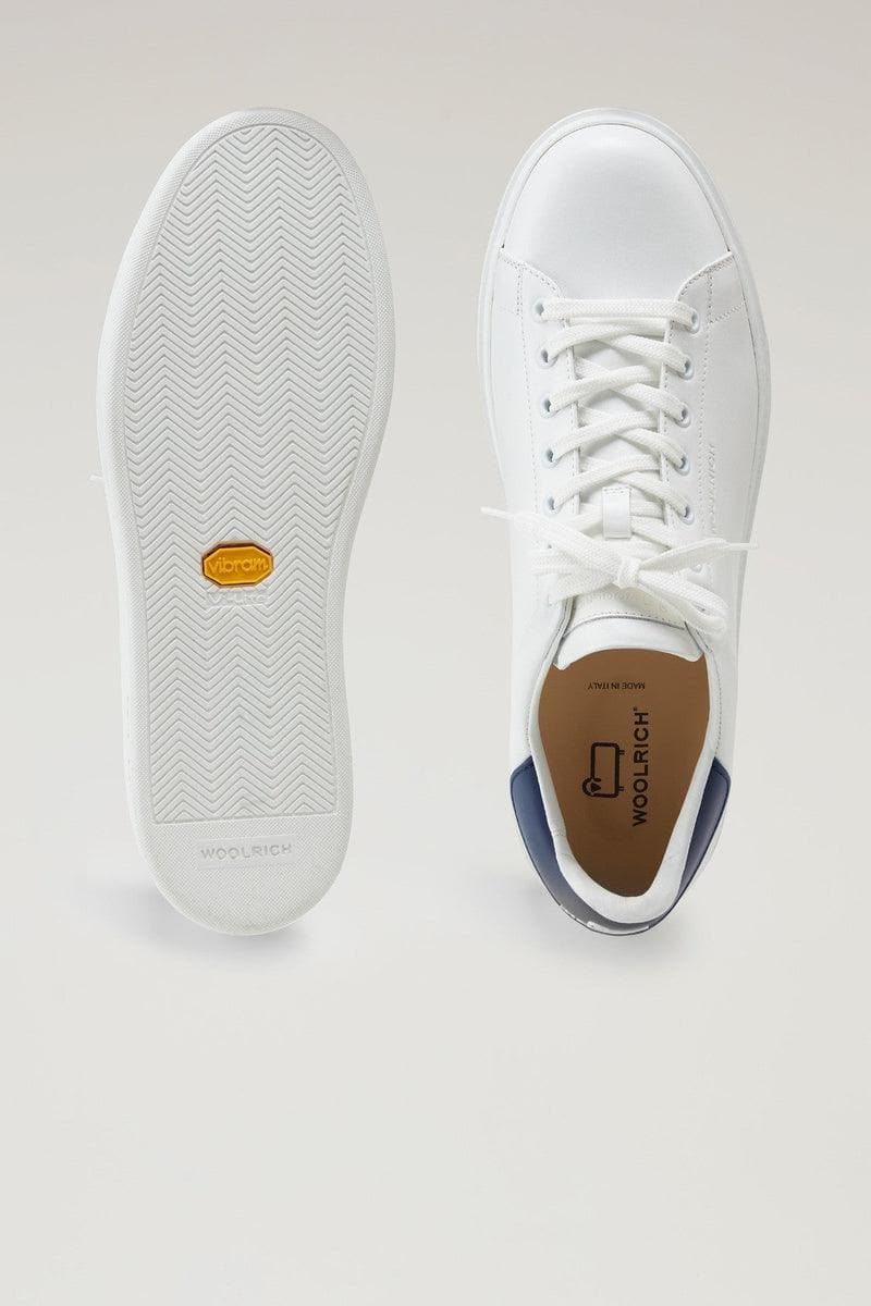 Sneakers Classic Court in morbida pelle con dettagli a contrasto - Vittorio Citro Boutique