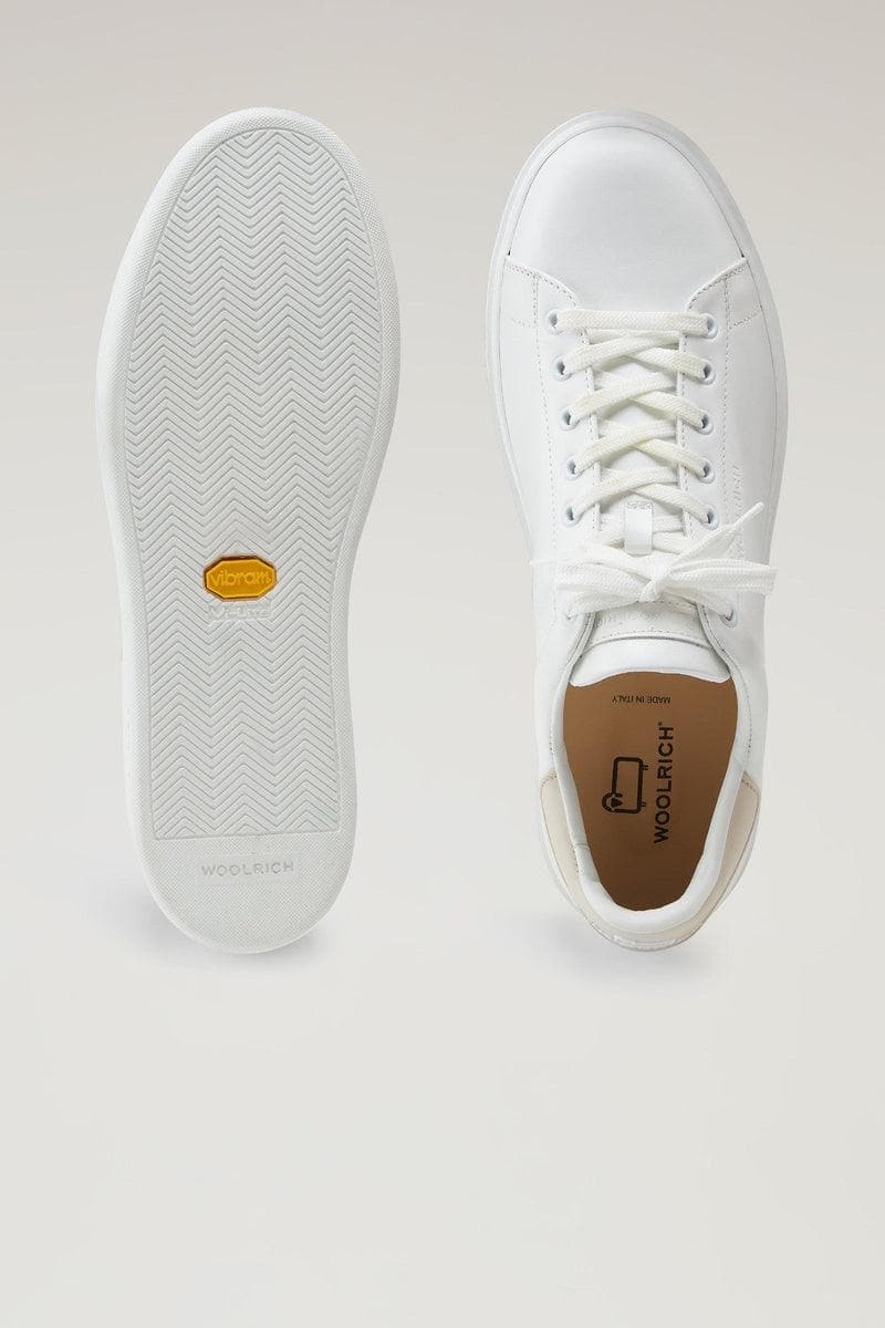 Sneakers Classic Court in morbida pelle con dettagli a contrasto - Vittorio Citro Boutique