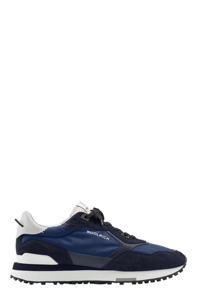 Sneakers Retro in pelle con dettagli in nylon - Vittorio Citro Boutique