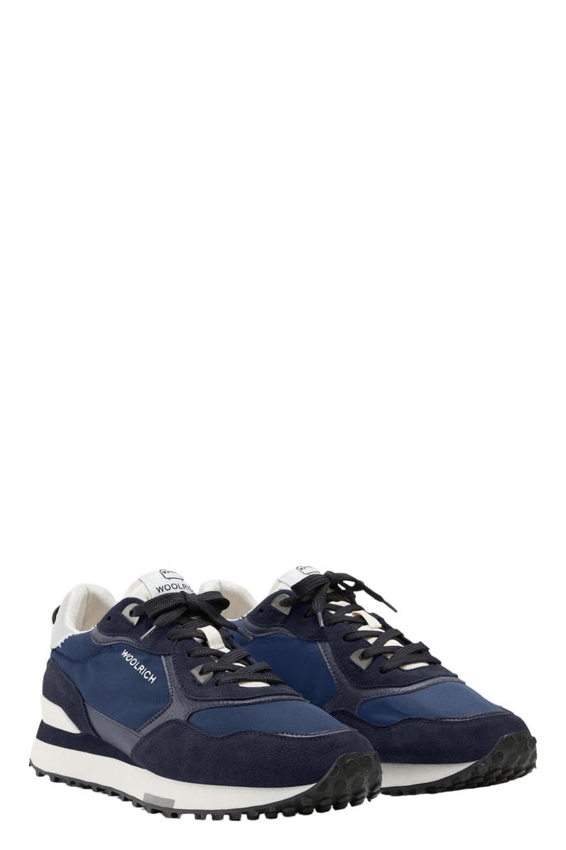 Sneakers Retro in pelle con dettagli in nylon - Vittorio Citro Boutique