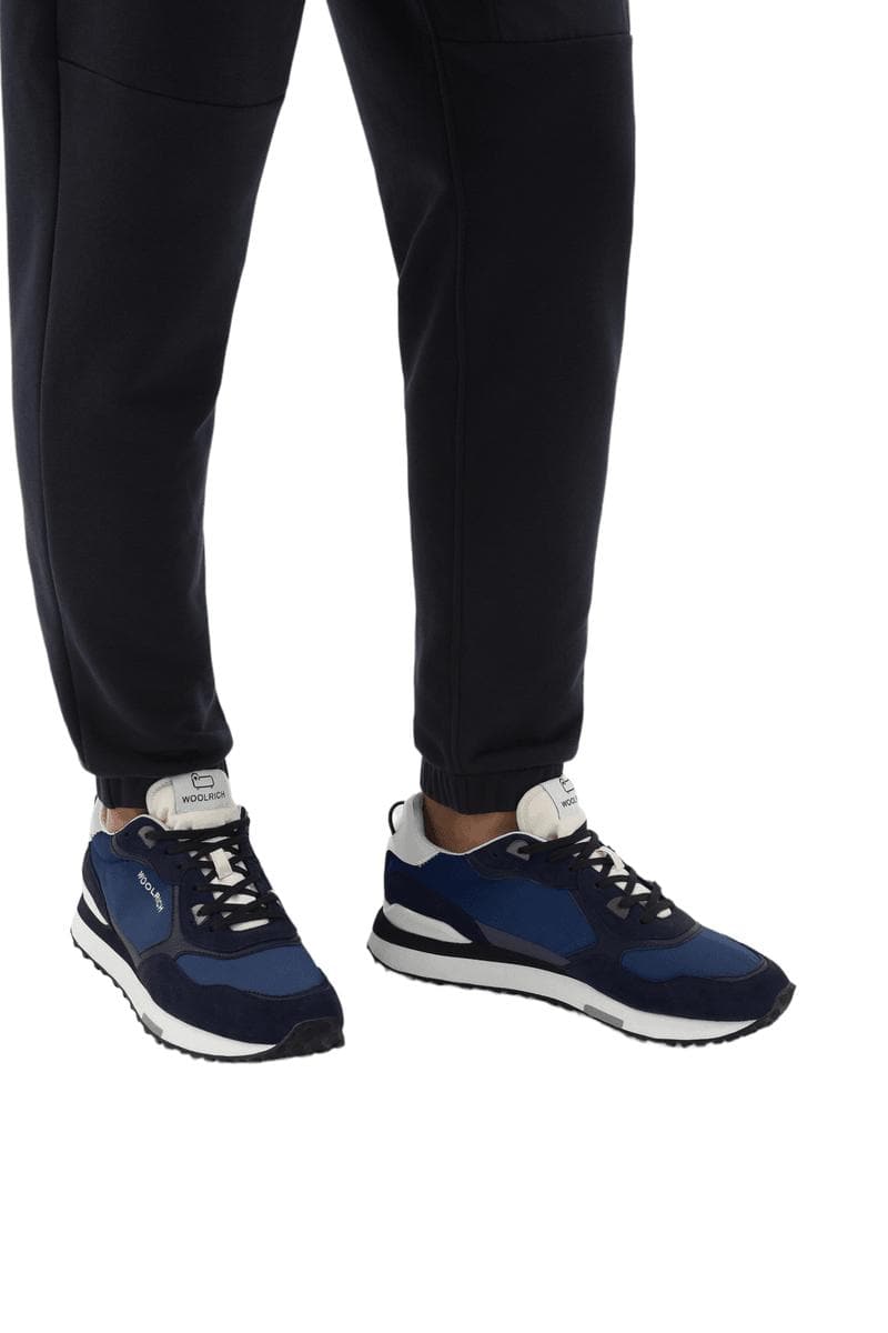 Sneakers Retro in pelle con dettagli in nylon - Vittorio Citro Boutique