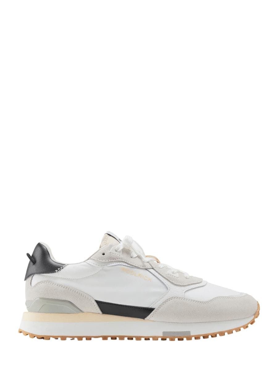 Sneakers Retro in pelle con dettagli in nylon - Vittorio Citro Boutique