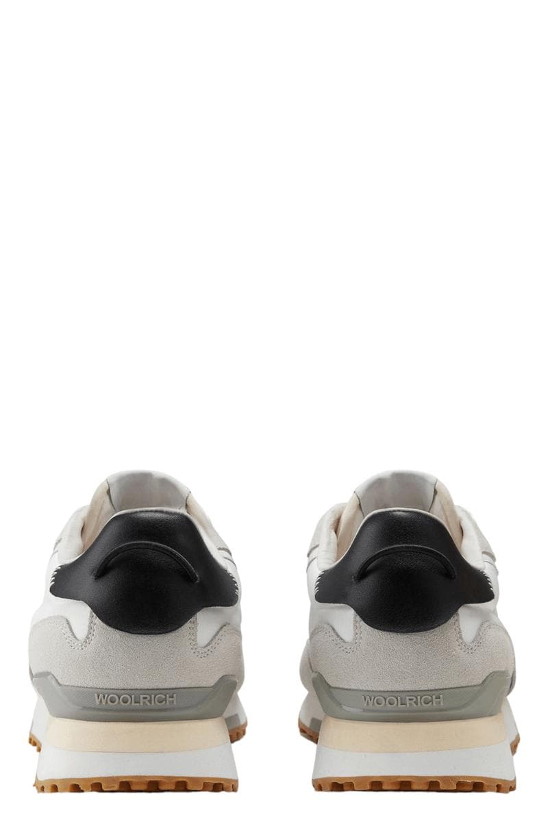Sneakers Retro in pelle con dettagli in nylon - Vittorio Citro Boutique