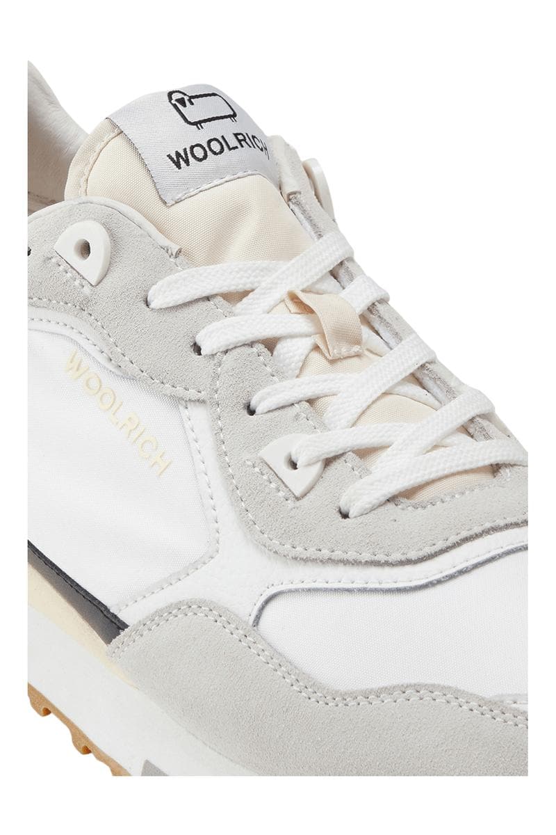 Sneakers Retro in pelle con dettagli in nylon - Vittorio Citro Boutique