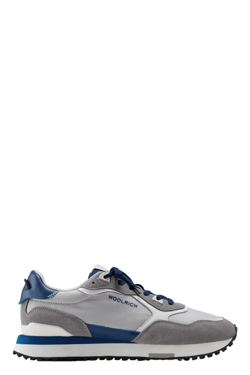 Sneakers Retro in pelle con dettagli in nylon - Vittorio Citro Boutique