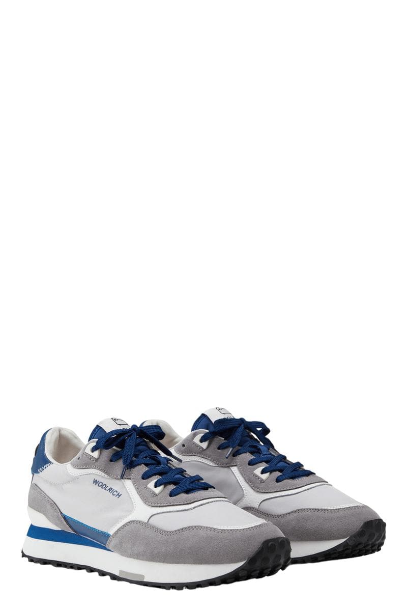 Sneakers Retro in pelle con dettagli in nylon - Vittorio Citro Boutique