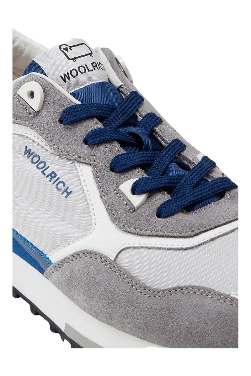 Sneakers Retro in pelle con dettagli in nylon - Vittorio Citro Boutique