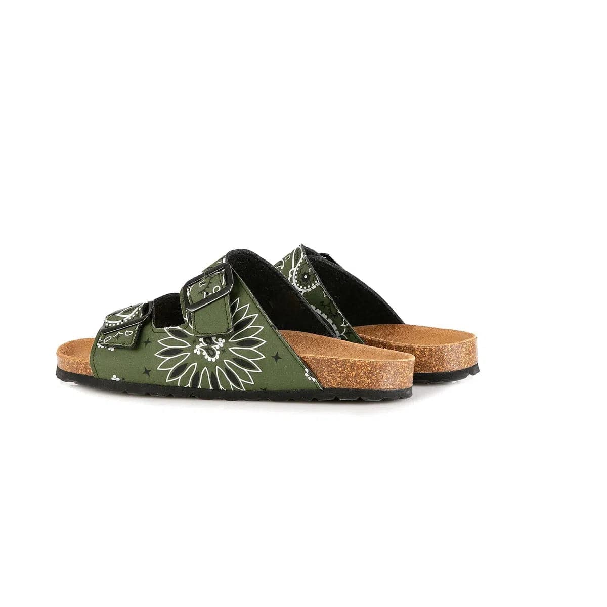 Sandali uomo con stampa bandana-Sandali-Mc2 Saint Barth-Vittorio Citro Boutique